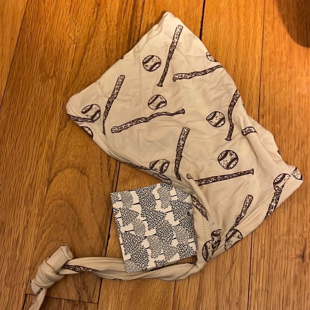 NEW Kate Quinn Pilot Elf Hat 6-12 Months Baseball Organic Cotton